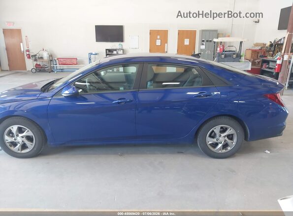 5NPLL4AG9MH046541 2021 HYUNDAI ELANTRA Blue 