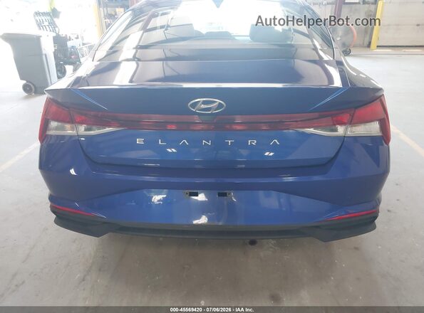 5NPLL4AG9MH046541 2021 HYUNDAI ELANTRA Blue 