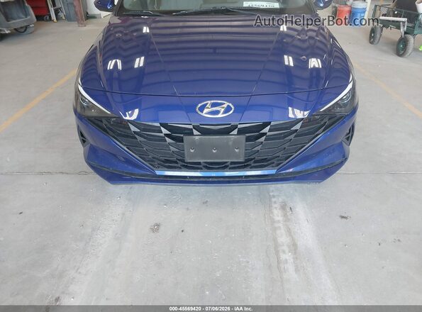 5NPLL4AG9MH046541 2021 HYUNDAI ELANTRA Blue 