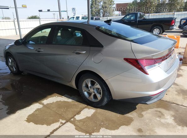 5NPLL4AG9MH047219 2021 HYUNDAI ELANTRA Silver Rear left