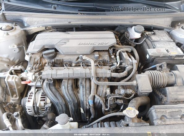 5NPLL4AG9MH047219 2021 HYUNDAI ELANTRA Silver Rear view