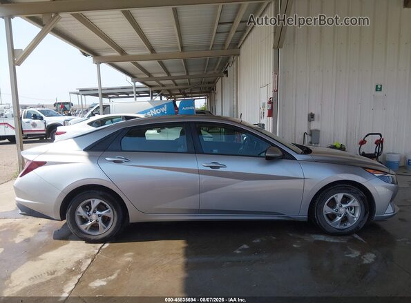 5NPLL4AG9MH047219 2021 HYUNDAI ELANTRA Silver Rear interior view