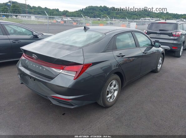 5NPLL4AG9MH048192 2021 HYUNDAI ELANTRA Gray Tył prawy
