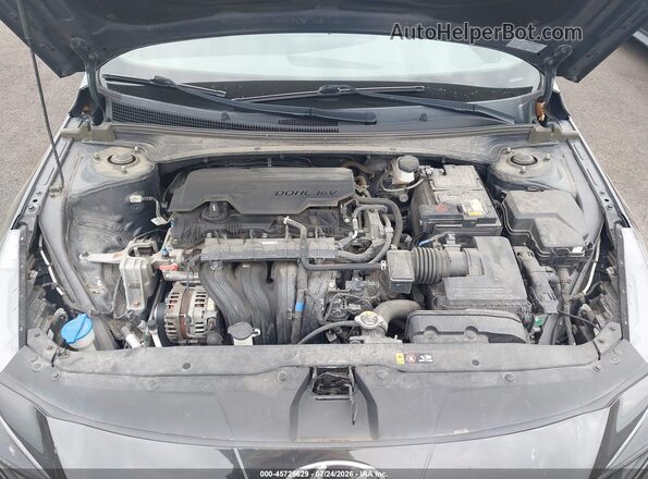 5NPLL4AG9MH048192 2021 HYUNDAI ELANTRA Gray Widok z tyłu