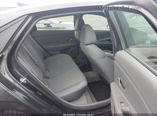 5NPLL4AG9MH048192 2021 HYUNDAI ELANTRA Gray Widok naklejki z numerem VIN