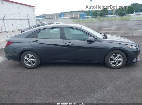 5NPLL4AG9MH048192 2021 HYUNDAI ELANTRA Gray Widok wnętrza z tyłu