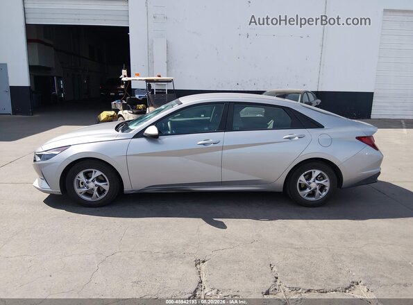 5NPLL4AG9MH050976 2021 HYUNDAI ELANTRA Silver 