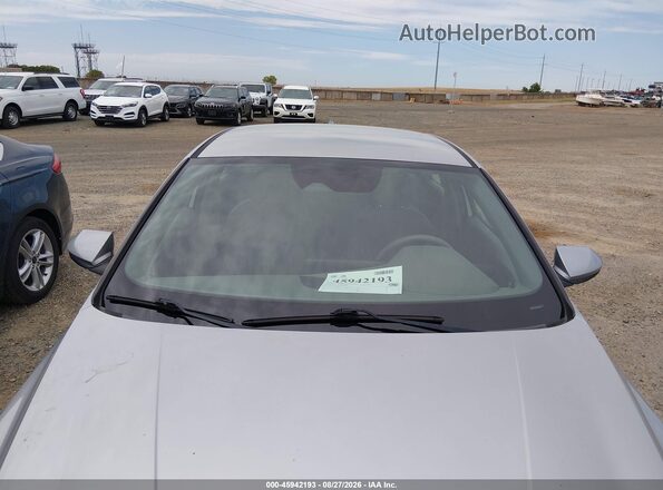 5NPLL4AG9MH050976 2021 HYUNDAI ELANTRA Silver Вид щитка приладів