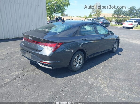 5NPLL4AGXMH048198 2021 HYUNDAI ELANTRA Gray Tył prawy