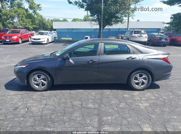 5NPLL4AGXMH048198 2021 HYUNDAI ELANTRA Gray Widok wnętrza z tyłu