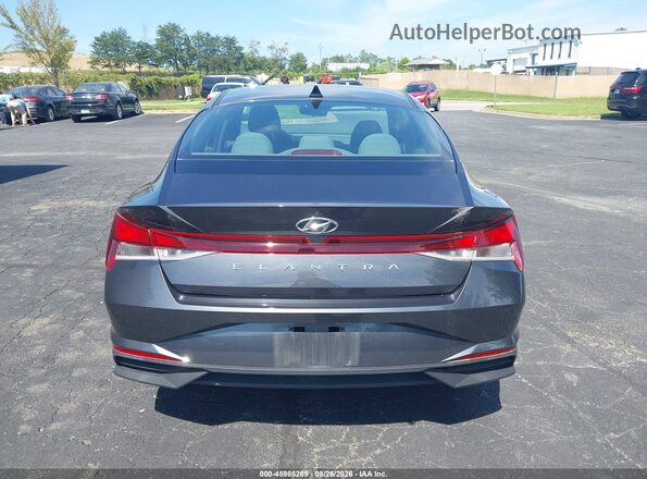 5NPLL4AGXMH048198 2021 HYUNDAI ELANTRA Gray 