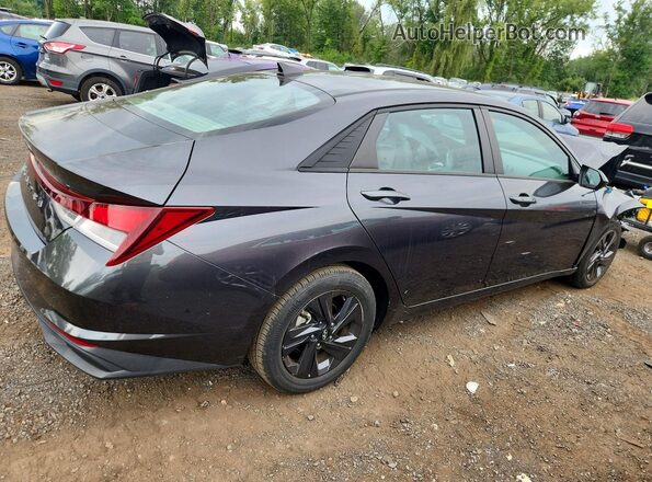 5NPLM4AG0NH069690 2022 HYUNDAI ELANTRA Gray უკანა მარჯვენა