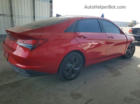 5NPLM4AG1MH025065 2021 HYUNDAI ELANTRA Red Հետևի աջ