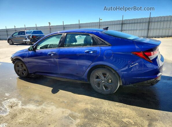 5NPLM4AG1PH102067 2023 HYUNDAI ELANTRA Blue Задня ліва чверть