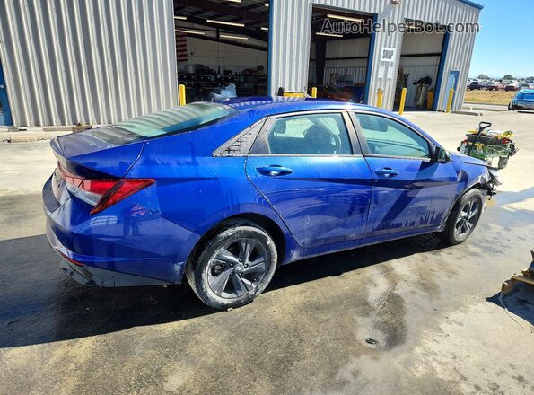 5NPLM4AG1PH102067 2023 HYUNDAI ELANTRA Blue Задня права чверть