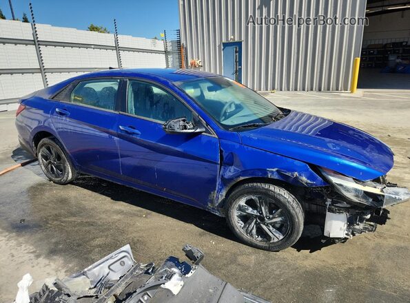 5NPLM4AG1PH102067 2023 HYUNDAI ELANTRA Blue 