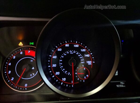 5NPLM4AG3NH071319 2022 HYUNDAI ELANTRA Blue Вид щитка приладів