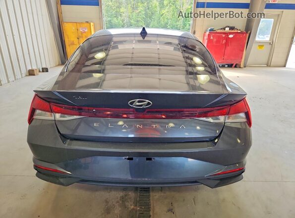 5NPLM4AG3PH118190 2023 HYUNDAI ELANTRA Gray Rear view
