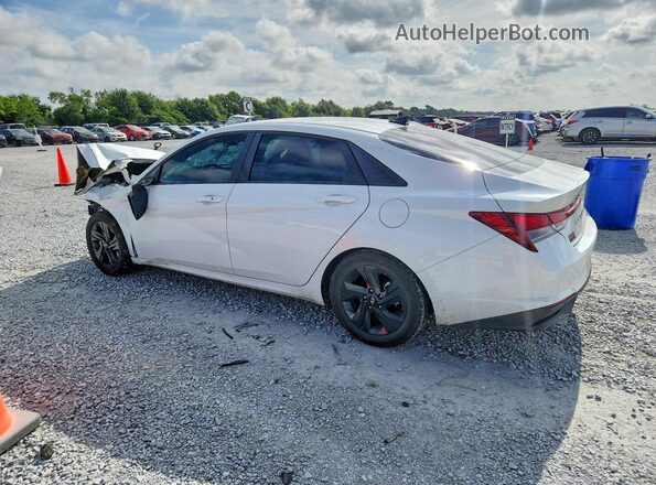 5NPLM4AG4MH006333 2021 HYUNDAI ELANTRA Белый Задняя левая четверть