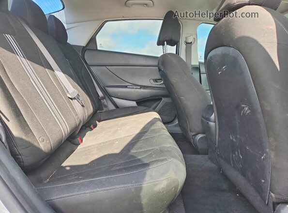 5NPLM4AG4MH006333 2021 HYUNDAI ELANTRA Белый Вид задних сидений