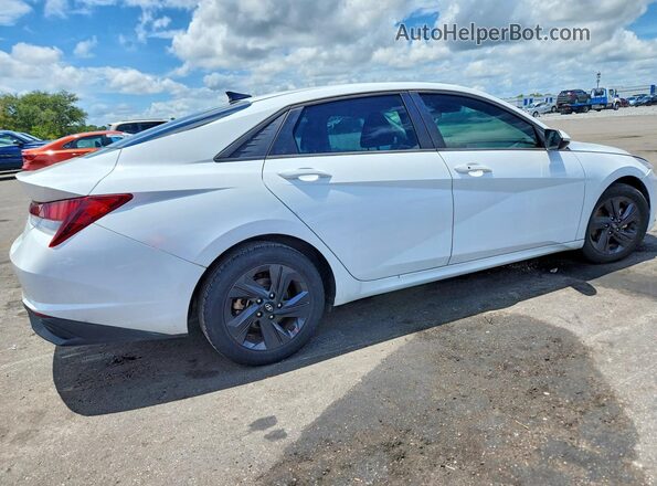 5NPLM4AG4MH025822 2021 HYUNDAI ELANTRA White Հետևի աջ