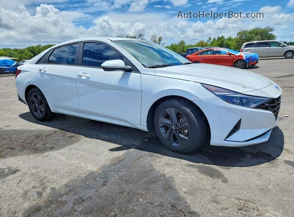 5NPLM4AG4MH025822 2021 HYUNDAI ELANTRA White Առջևի աջ