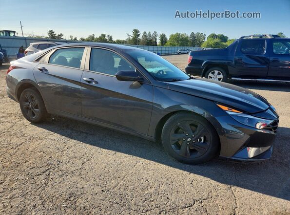 5NPLM4AG4NH075881 2022 HYUNDAI ELANTRA Gray წინა მარჯვენა
