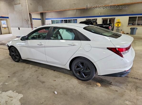 5NPLM4AG5MH008625 2021 HYUNDAI ELANTRA White უკანა მარცხენა