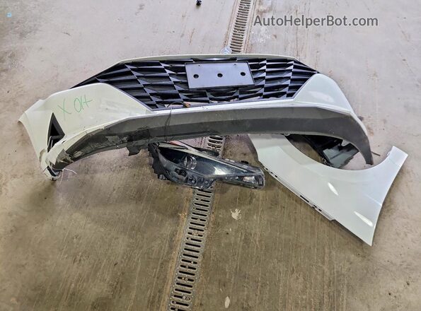 5NPLM4AG5MH008625 2021 HYUNDAI ELANTRA White ძრავის განყოფილების ხედი