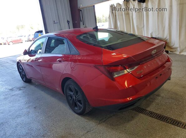 5NPLM4AG5NH070799 2022 HYUNDAI ELANTRA Red Trasero izquierdo