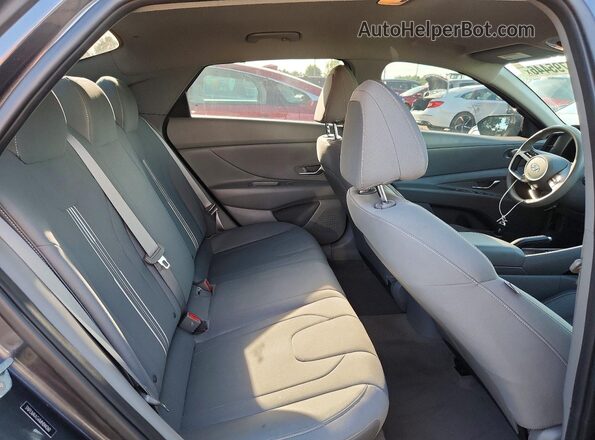 5NPLM4AG6MH044260 2021 HYUNDAI ELANTRA Угольный Вид задних сидений