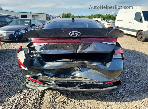 5NPLM4AG6MH044260 2021 HYUNDAI ELANTRA Угольный Вид сзади