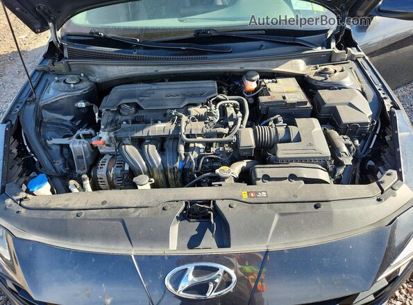 5NPLM4AG6MH044260 2021 HYUNDAI ELANTRA Угольный Вид задней части салона