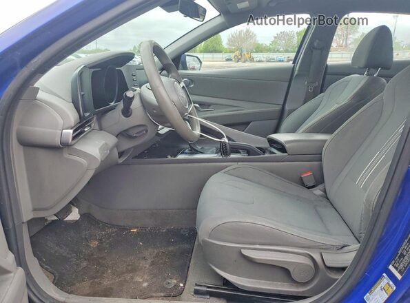 5NPLM4AG6PH115221 2023 HYUNDAI ELANTRA Blue Սալոնի դիմացի տեսք