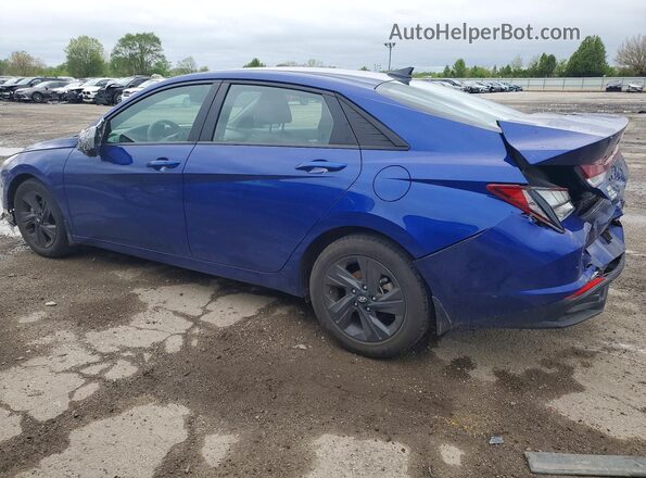 5NPLM4AG6PH115221 2023 HYUNDAI ELANTRA Blue Հետևի ձախ