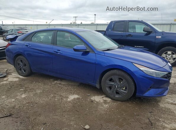 5NPLM4AG6PH115221 2023 HYUNDAI ELANTRA Blue Առջևի աջ