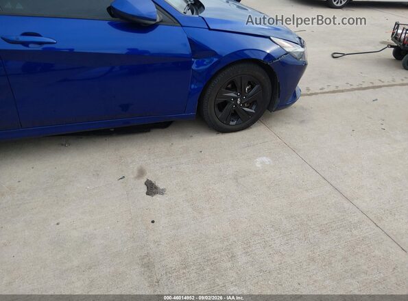 5NPLM4AG8MH023698 2021 HYUNDAI ELANTRA Синий 