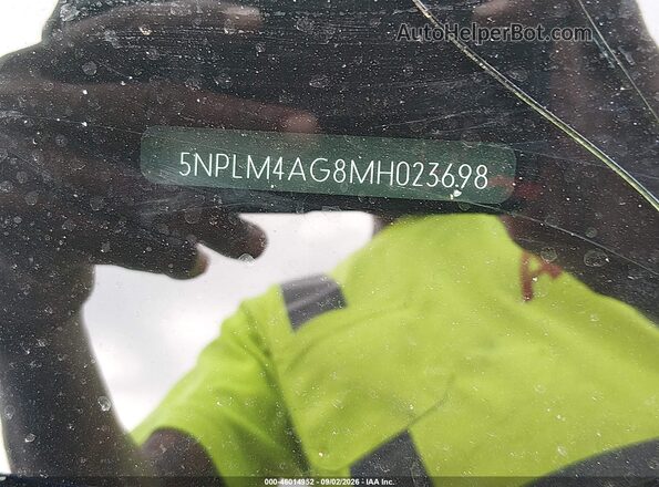 5NPLM4AG8MH023698 2021 HYUNDAI ELANTRA Синий Вид подкапотного пространства