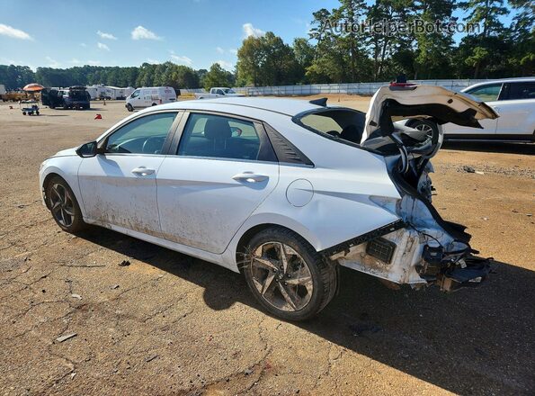 5NPLN4AG3MH019992 2021 HYUNDAI ELANTRA White Trasero izquierdo
