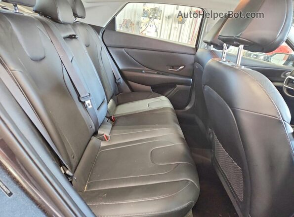 5NPLP4AG8NH077737 2022 HYUNDAI ELANTRA Угольный Вид задних сидений