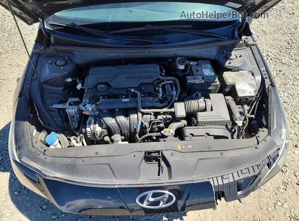 5NPLP4AG9MH026214 2021 HYUNDAI ELANTRA Черный Вид задней части салона