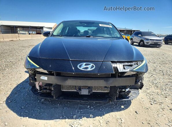 5NPLP4AG9MH026214 2021 HYUNDAI ELANTRA Черный Вид спереди