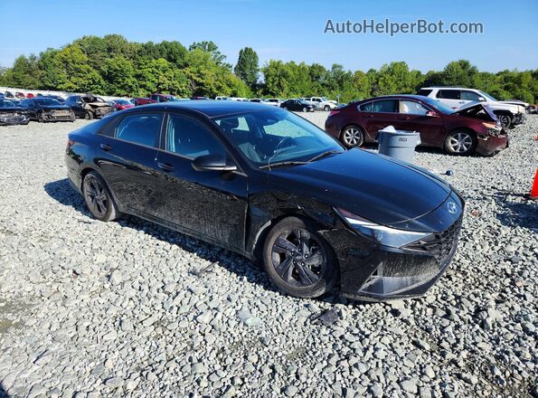 5NPLS4AG3MH031178 2021 HYUNDAI ELANTRA Black წინა მარჯვენა