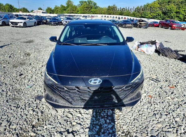 5NPLS4AG3MH031178 2021 HYUNDAI ELANTRA Black წინა ხედი