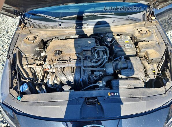 5NPLS4AG3MH031178 2021 HYUNDAI ELANTRA Black უკანა სალონის ხედი