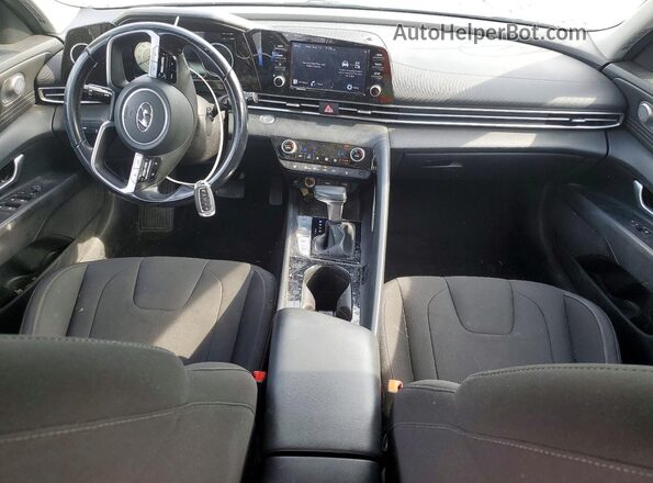 5NPLS4AG3MH031178 2021 HYUNDAI ELANTRA Black წინა პანელის ხედი