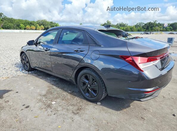 5NPLS4AG7MH041101 2021 HYUNDAI ELANTRA Gray უკანა მარცხენა