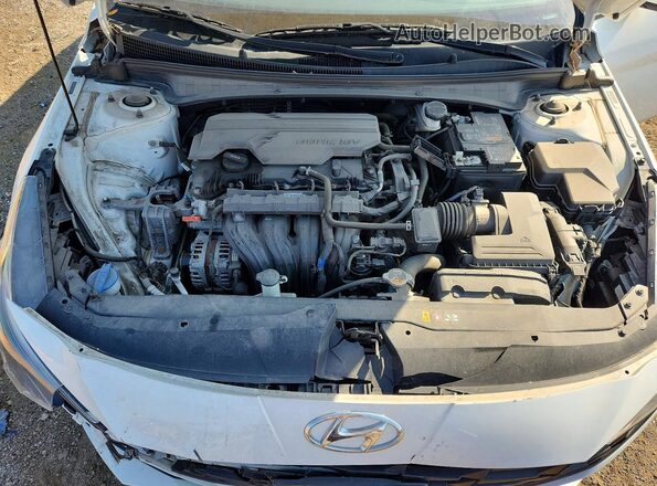 5NPLS4AG7MH048405 2021 HYUNDAI ELANTRA White უკანა სალონის ხედი