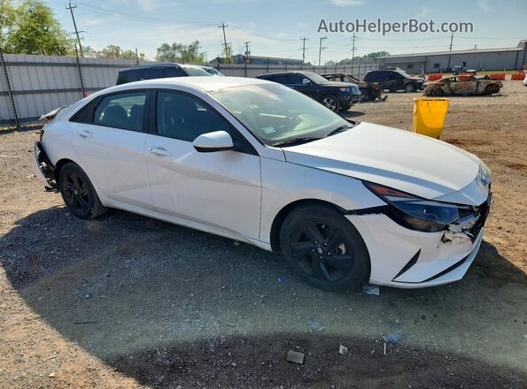 5NPLS4AG7MH048405 2021 HYUNDAI ELANTRA White წინა მარჯვენა