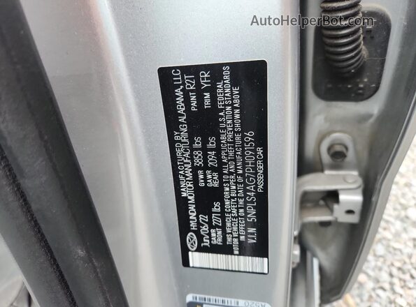 5NPLS4AG7PH091596 2023 HYUNDAI ELANTRA Silver Շարժիչի բաժամունքի տեսք